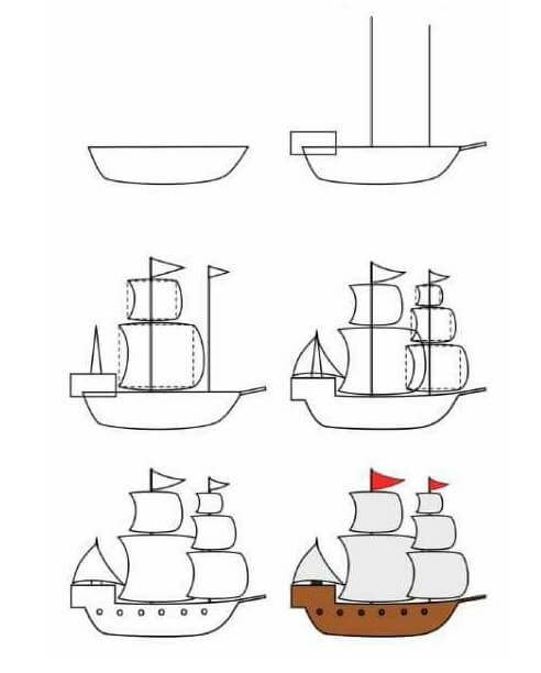 Dibujos de Pirate ship idea (7)