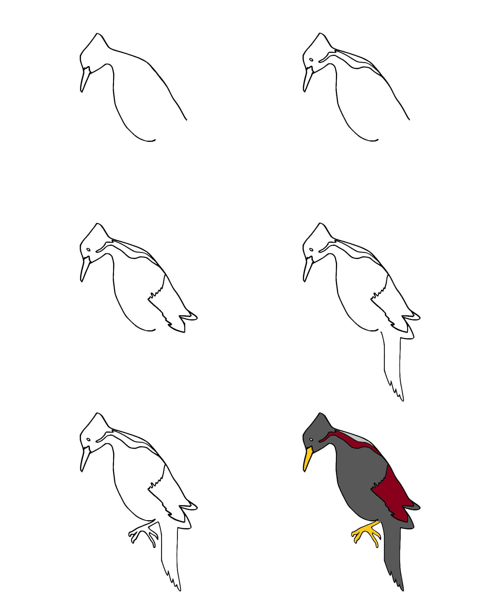 Dibujos de Woodpecker idea (14)